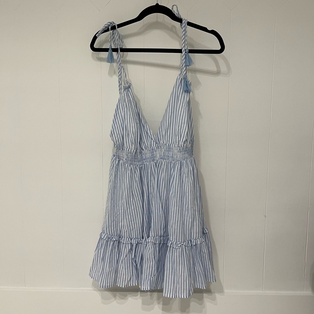 NWT Blue & White Striped Dress
